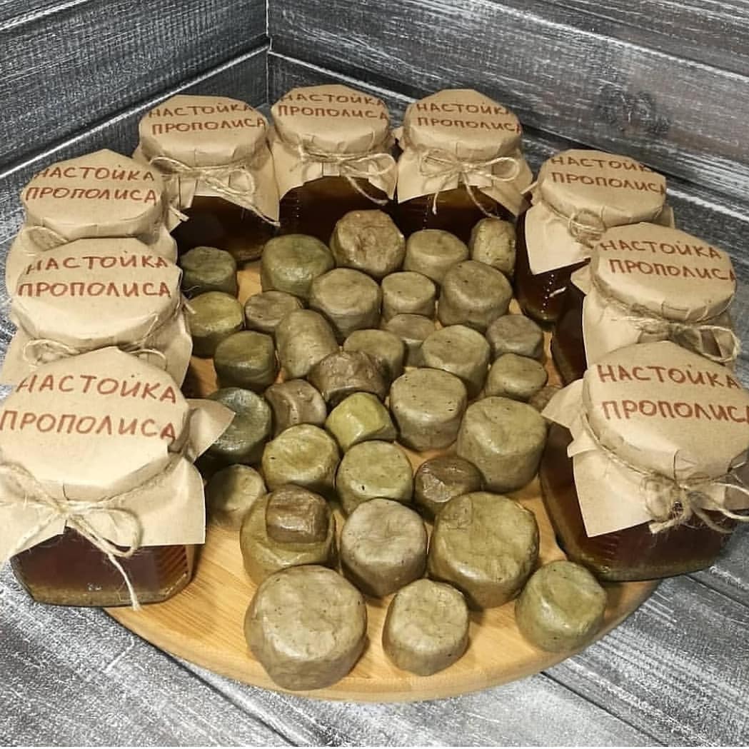 настой и прополис 