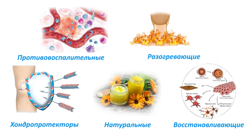 Типы мазей по характеру Типы мазей по характеру